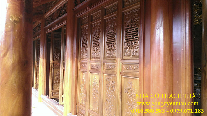 10 thiết kế cửa gỗ nhà thờ họ lọt TOP thiết kế đẹp nhất mọi thời đại